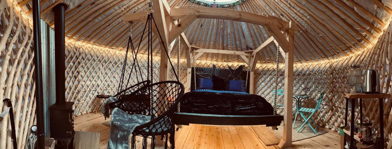 Valhalla Yurts Freya เซลฟอส ภายนอก รูปภาพ